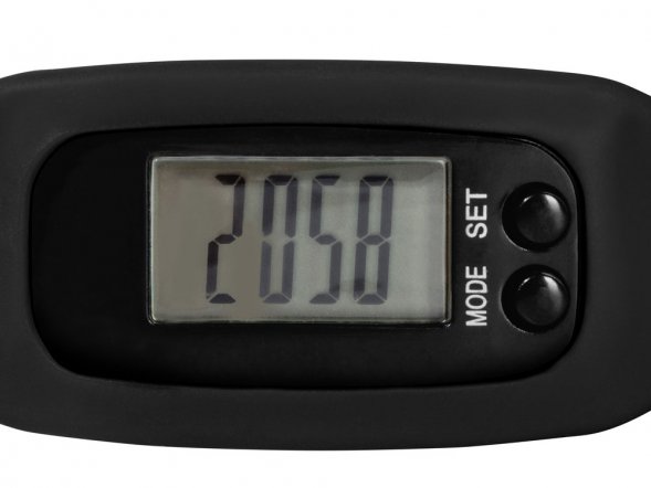 Наручные часы с шагомером Ridley, черный 