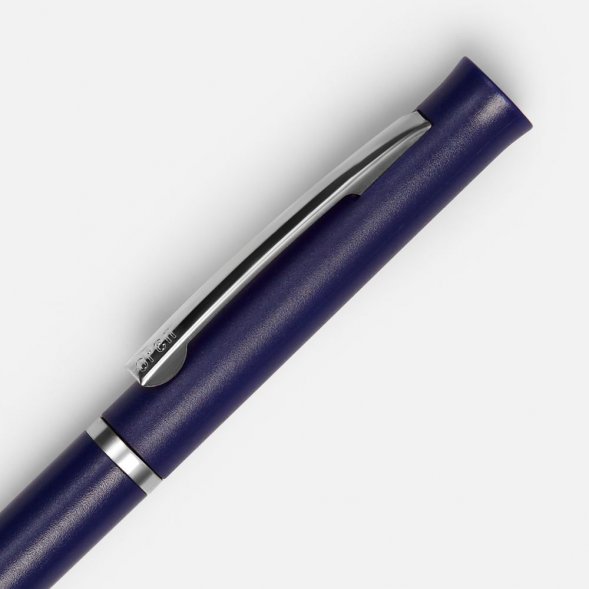 Ручка шариковая Euro Chrome, синяя 