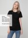 Футболка женская T-bolka Lady, черная 