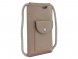 Сумка-чехол для мобильного телефона BUGATTI Almata, песочная, полиуретан, 11x2x18 см 
