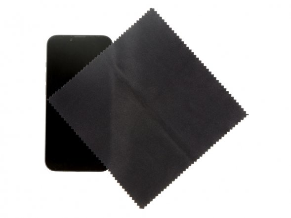 Салфетка из микроволокна, черный 