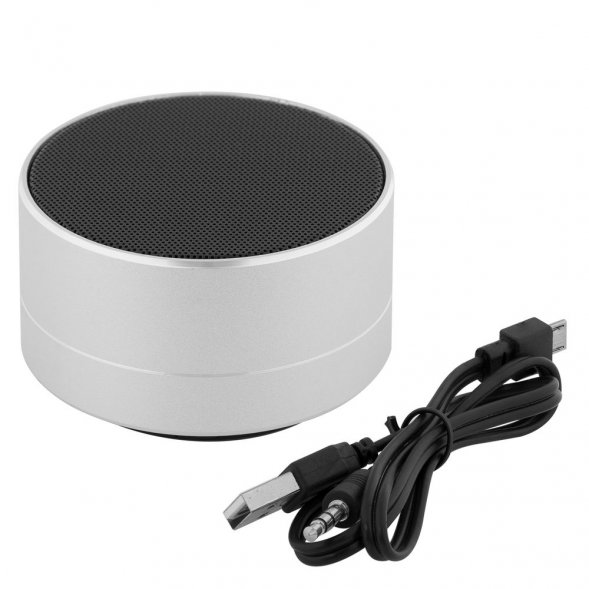 Беспроводная колонка Easy, серебристая 