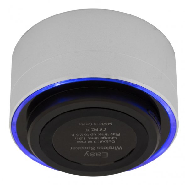 Беспроводная колонка Easy, серебристая 