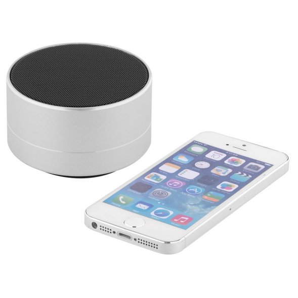 Беспроводная колонка Easy, серебристая 