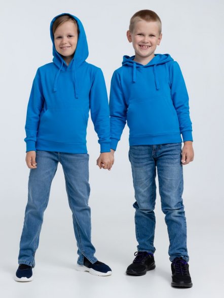 Худи детское Kirenga Kids 2.0, бирюзовое 