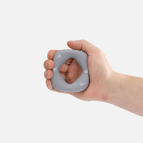 Эспандер кистевой Doubly, серый 