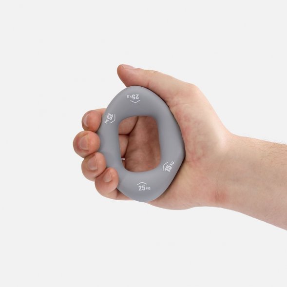 Эспандер кистевой Doubly, серый 