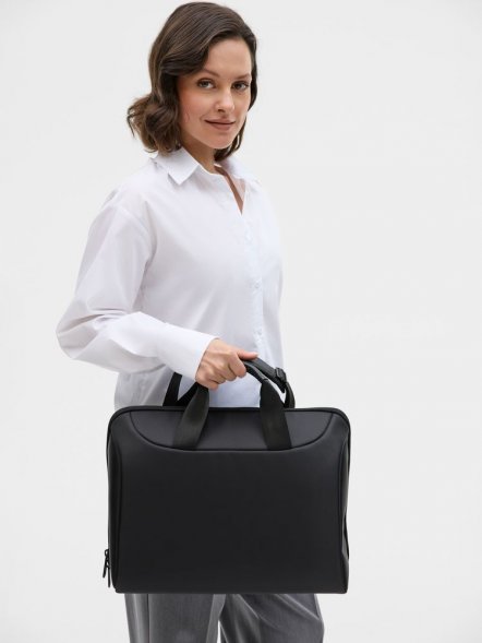 Сумка для ноутбука Storax, черная 