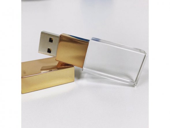 USB-флешка на 2 ГБ, золото 