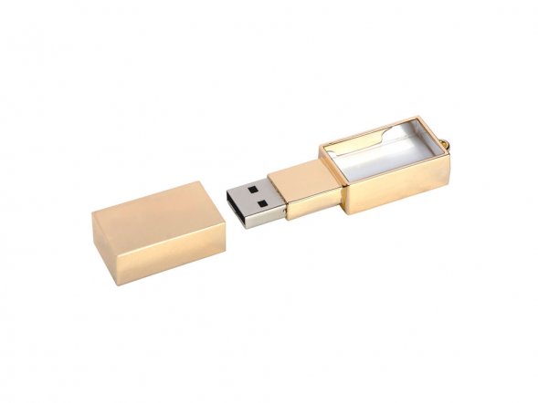 USB-флешка на 2 ГБ, золото 