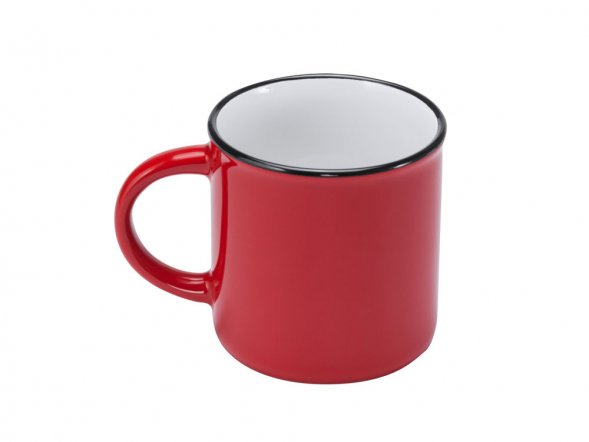 Кружка керамическая JACK, 300 мл, красный 