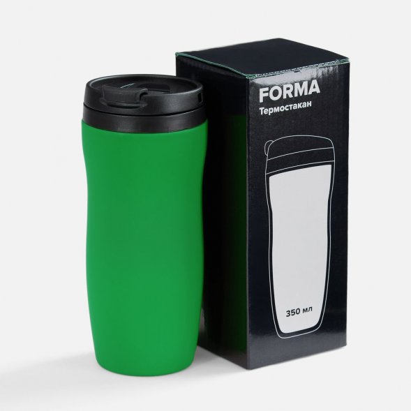 Термостакан Forma, зеленый 