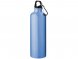 Алюминиевая бутылка для воды Oregon объемом 770 мл с карабином - Светло-синий 