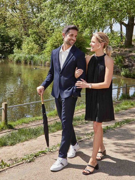 Зонт-трость Commissioner, черный 