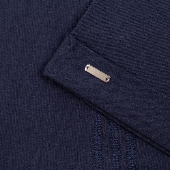 Шильдик металлический Alfa Liten, серебристый 