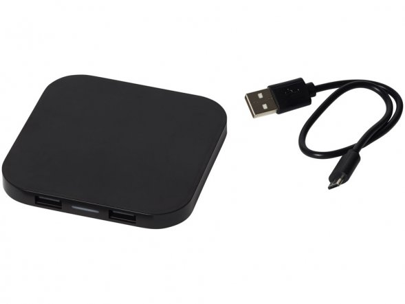 Беспроводное зарядное устройство-хаб Ozone, черный 