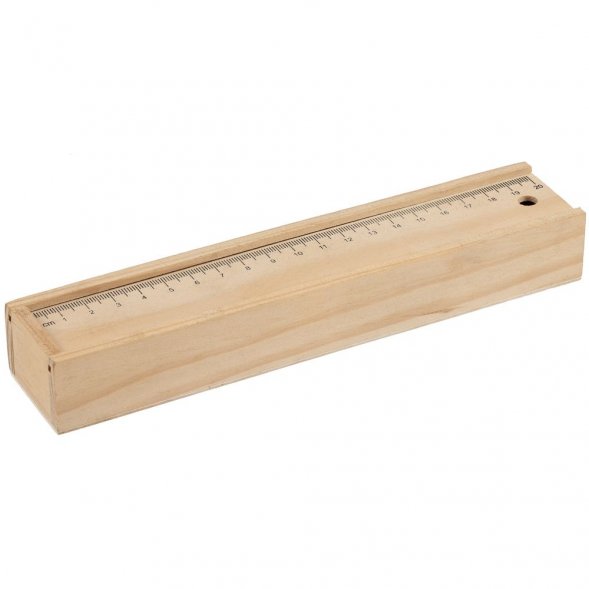 Набор цветных карандашей Spasso в деревянном пенале 