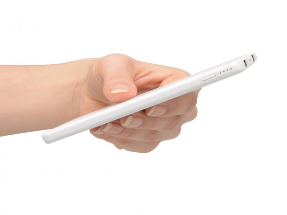 Портативное зарядное устройство Blank с USB Type-C, 5000 mAh, белый 