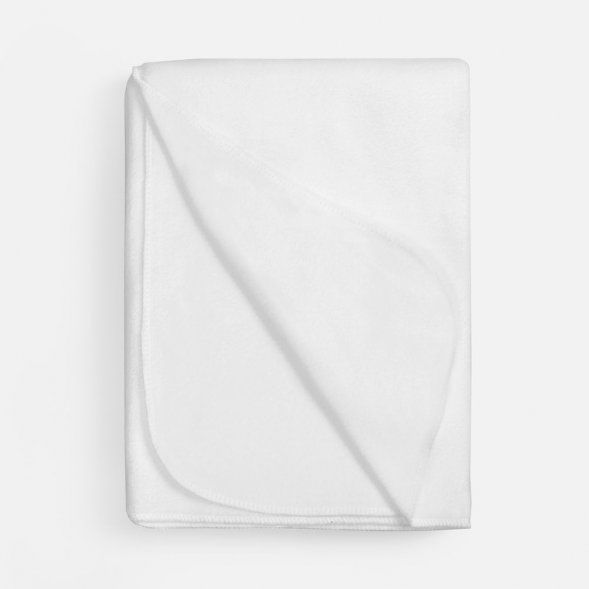 Флисовый плед Warm&amp;amp;Peace, белый 