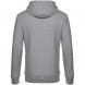 Толстовка с капюшоном унисекс King, серый меланж 