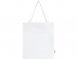 Madras эко- сумка с ластовицей из переработанного хлопка, сертифицированного согласно GRS, плотностью 140 г/м² - Белый 