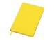 Бизнес-блокнот C1 софт-тач, гибкая обложка, 128 листов, желтый 