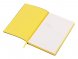 Бизнес-блокнот C1 софт-тач, гибкая обложка, 128 листов, желтый 