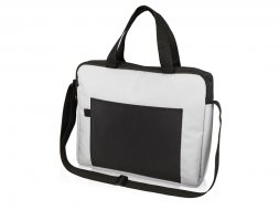 Конференц сумка для документов Congress, белый/черный (P)