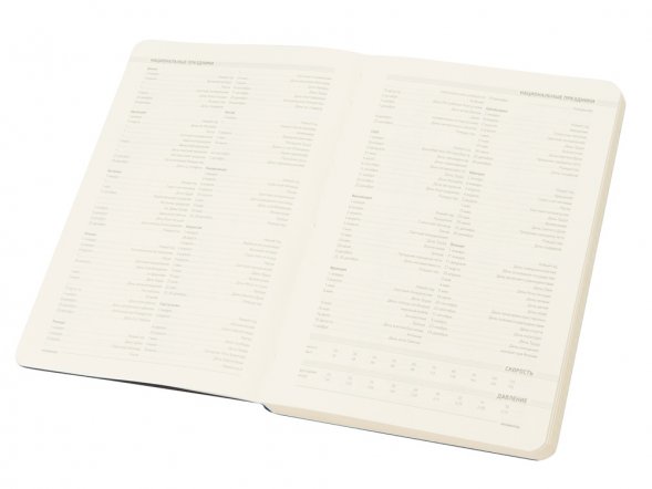 Ежедневник А5 недатированный Megapolis Flex, синий 