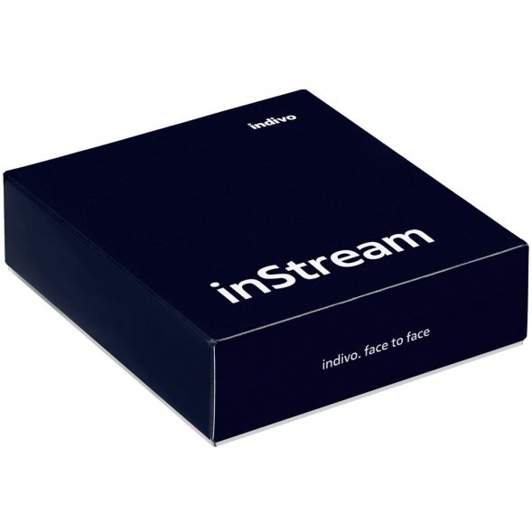 Портмоне inStream, черное 