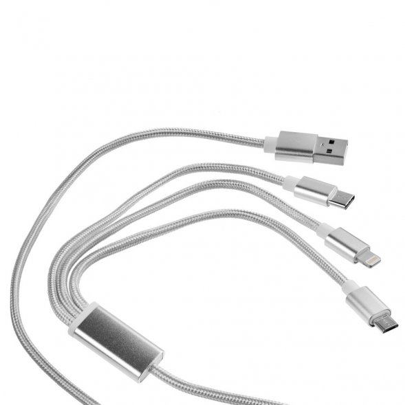 Кабель Triple Power Delivery в футляре 