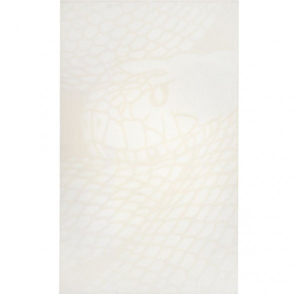 Плед Serpentica, молочный с люрексом 