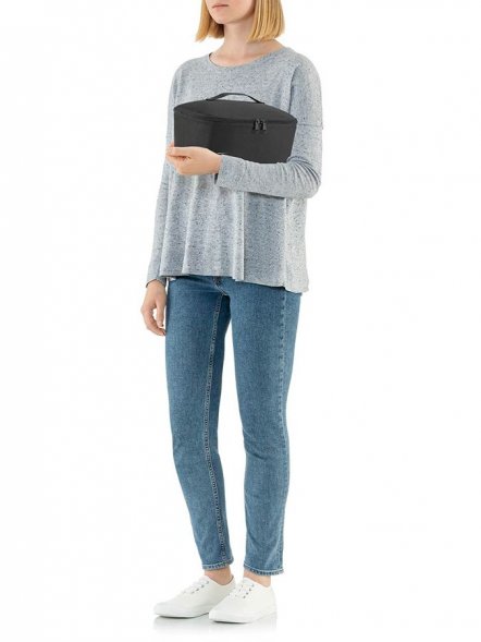 Термосумка Coolerbag M, черная 