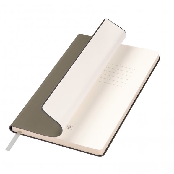 Ежедневник Spark недатированный, серый (без упаковки, без стикера) 