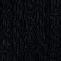 Плед Fado вязаный, темно-синий (без подарочной коробки)