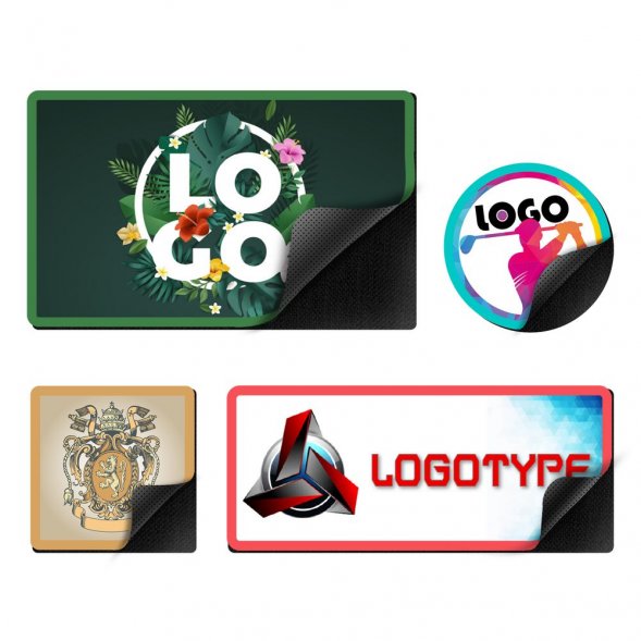 Шеврон с полноцветной печатью на заказ Kappa, S 