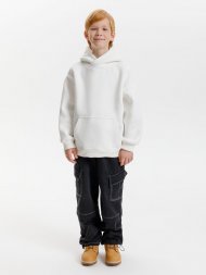 Худи детское оверсайз Junipero, молочное (белое)