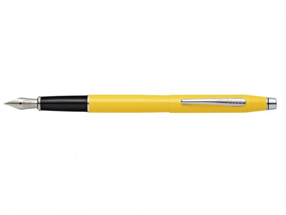 Перьевая ручка Cross Classic Century Aquatic Yellow Lacquer, желтый 