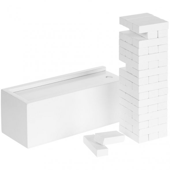 Игра «Деревянная башня Tickler», белая 