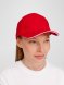 Бейсболка Buffalo, красная с белым 