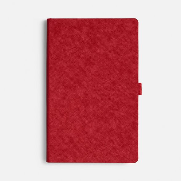 Ежедневник Lungo, недатированный, красный 