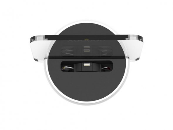 Док-станция 3-в-1 iLO Dock с подсветкой, белый 