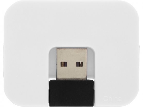 USB Hub Gaia на 4 порта, белый 