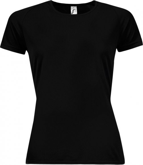 Футболка женская Sporty Women 140, черная 