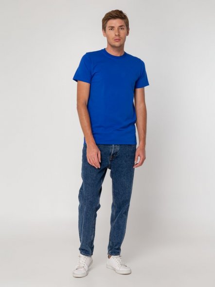 Футболка мужская T-bolka Stretch, ярко-синяя 