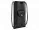 Сумка-чехол для мобильного телефона BUGATTI Almata, чёрная, полиуретан, 11x2x18 см 