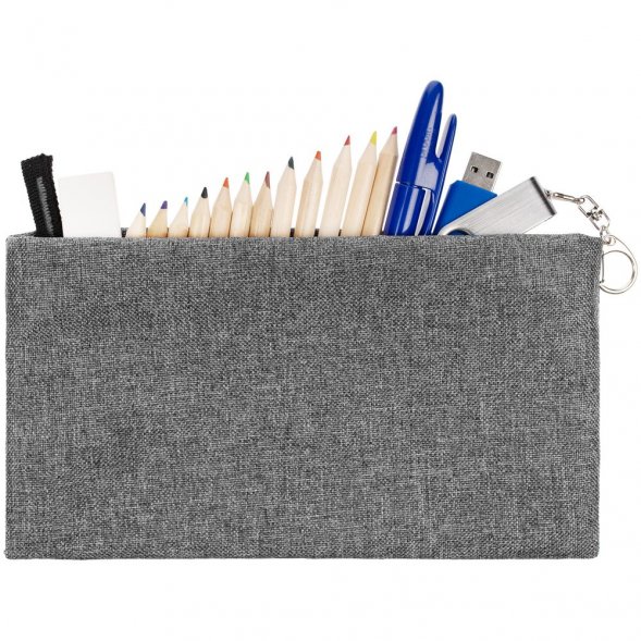Косметичка-пенал Remark, серая 