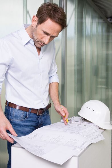 Ручка шариковая Construction, мультиинструмент, красная 