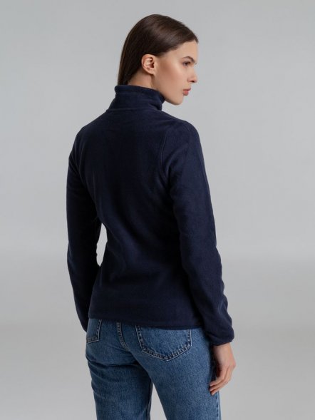 Толстовка флисовая женская Frontflip темно-синяя 