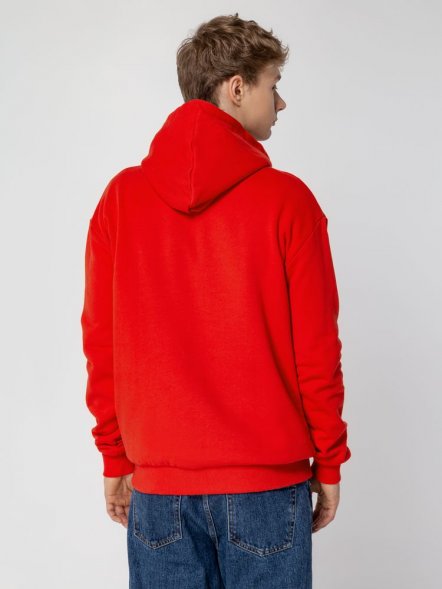 Толстовка с капюшоном Unit Kirenga Heavy, красная 